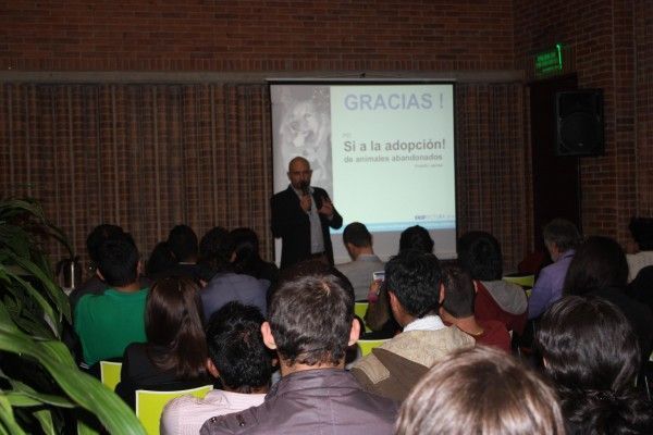 Dante en Ekotectura 2014 "Sí a la adopción"