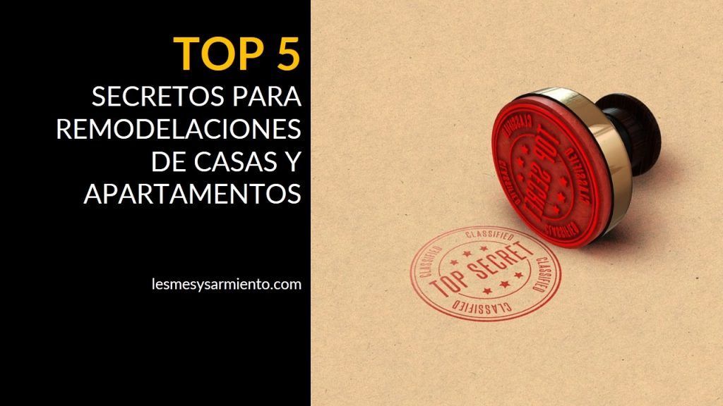 Top 5 consejos - Remodelaciones Bogotá -