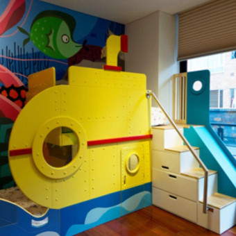 Diseño de interiores habitación infantil